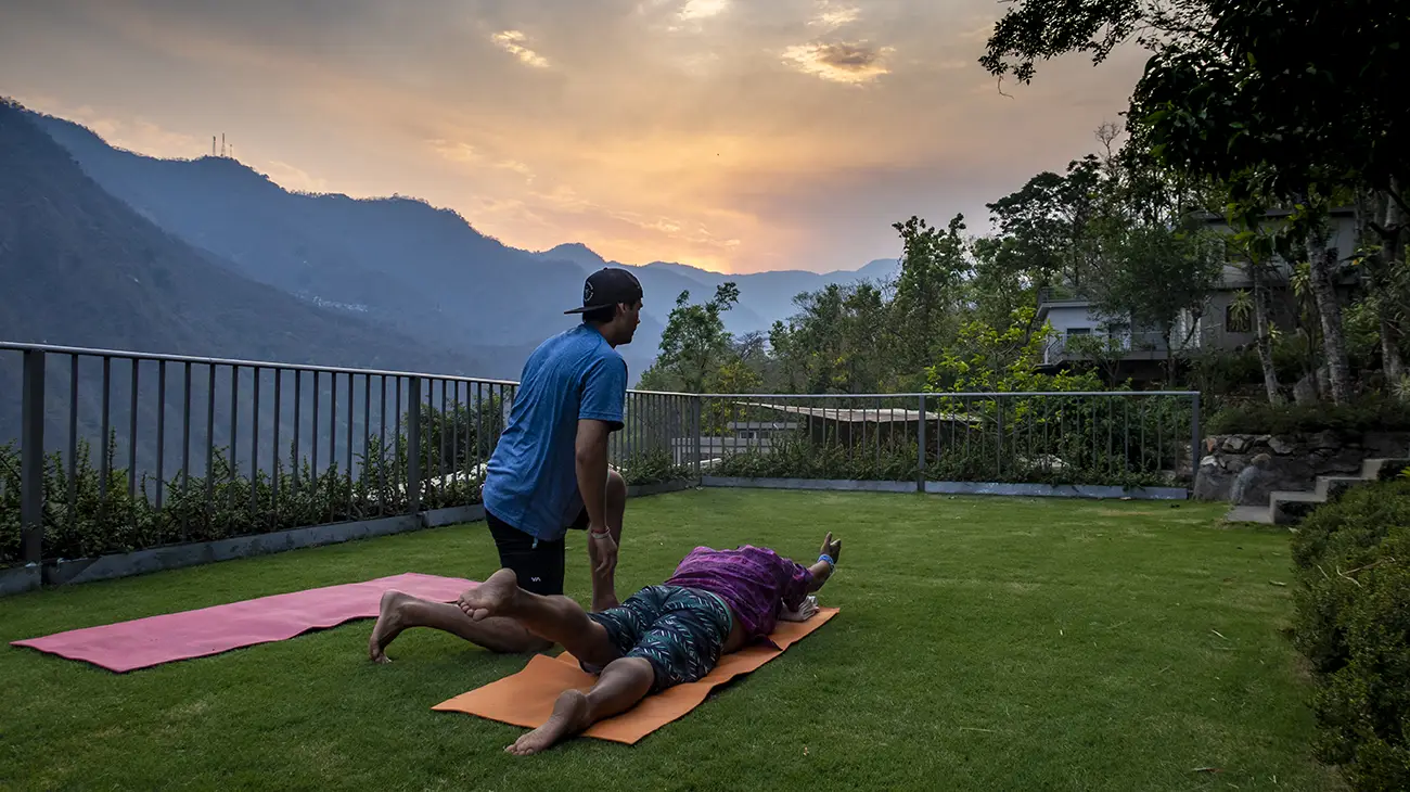 Yoga at The Foresterie