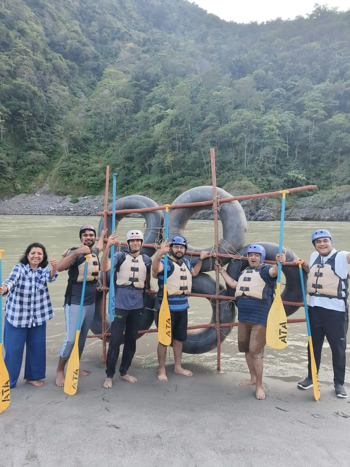 Beach Games & Raft-Building Challenge
