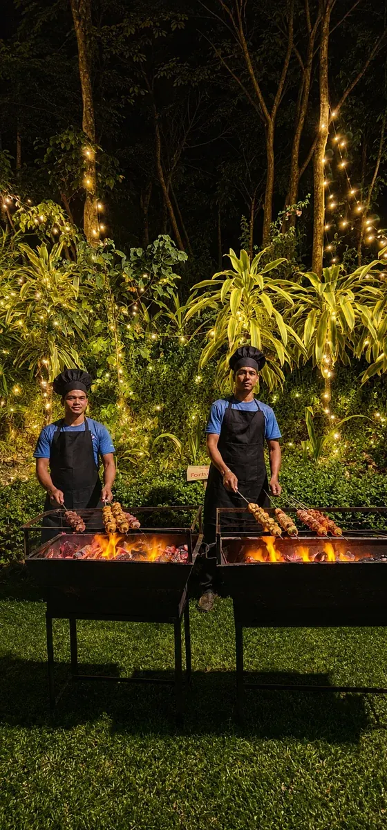 Lawn Barbecue at The Foresterie