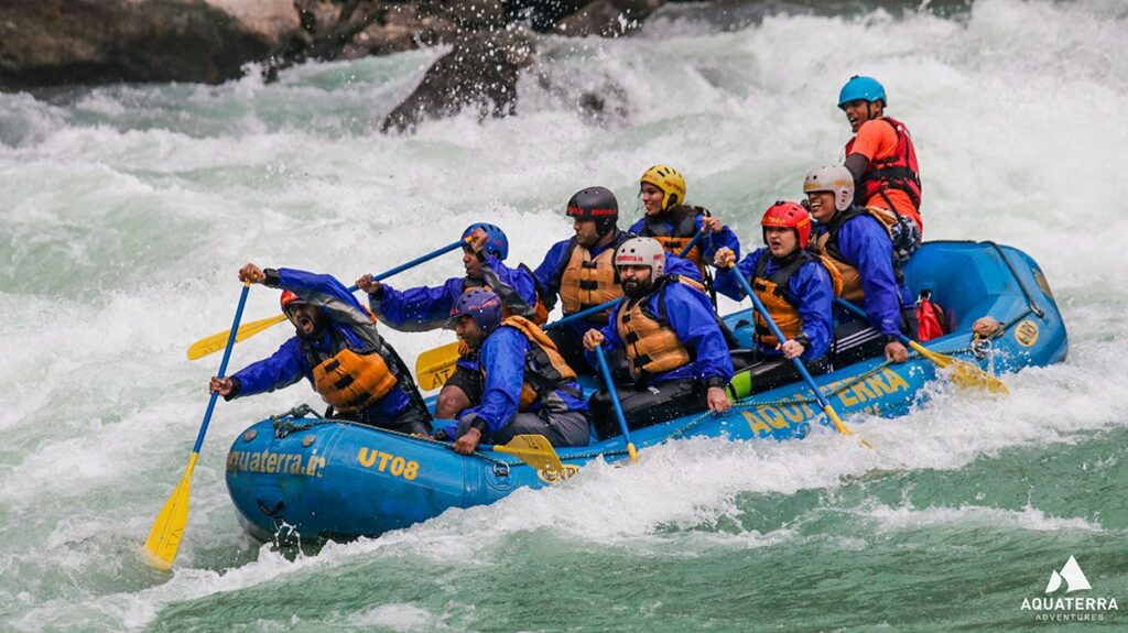River Rafting with Aquaterra Adventures on the Ganga River