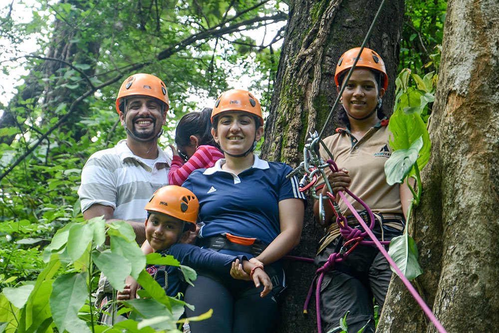 The USP of Atali; our High Ropes Course